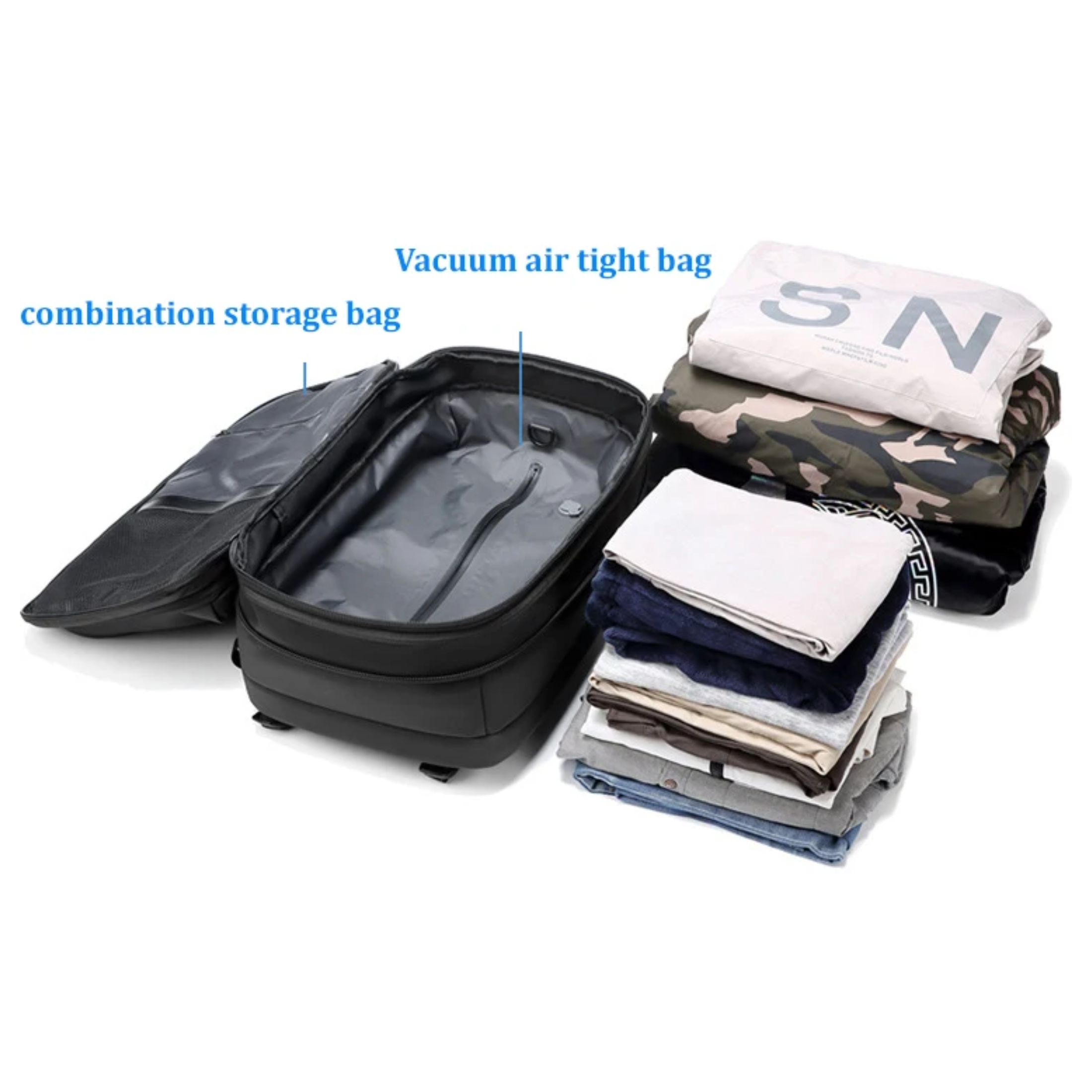 Vacuum Compression Backpack